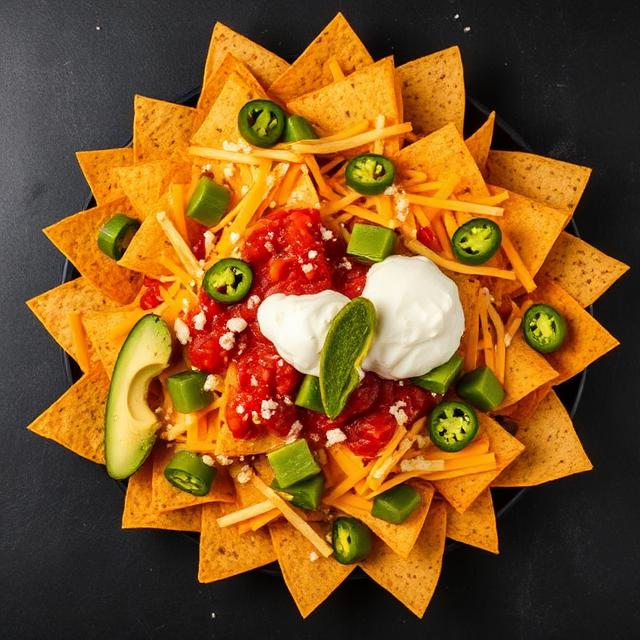 Loaded Campfire Nachos